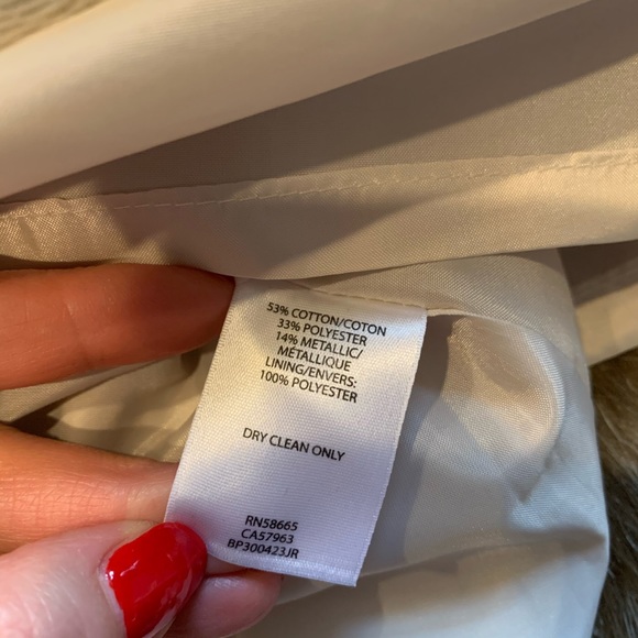 FRENCHI gold shimmery skirt - Picture 7 of 8